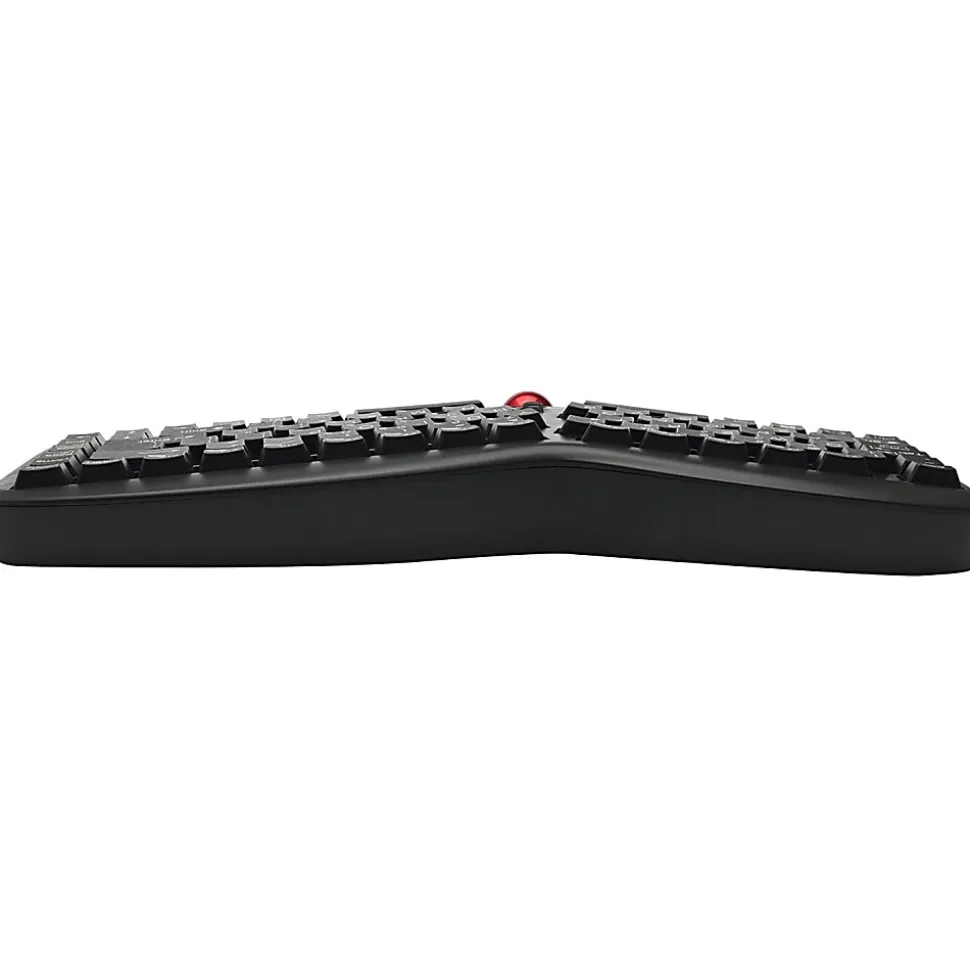 Adesso Tru-Form Media 3150 2.4 GHz Wireless Ergo Trackball Keyboard