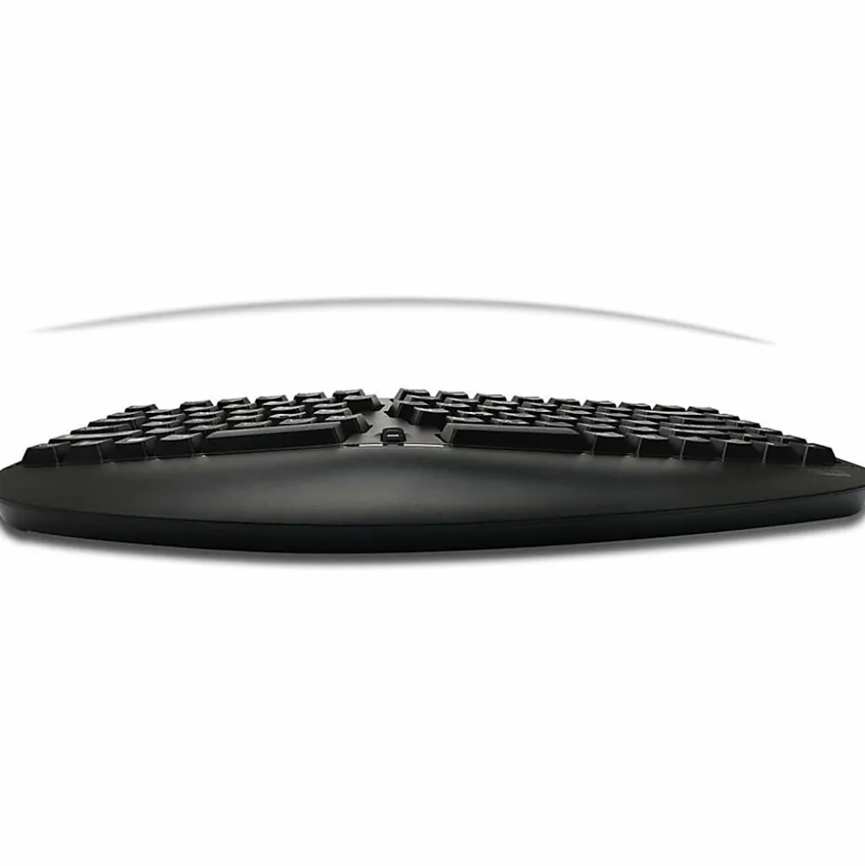 Adesso Tru-Form Media 1150 Wireless Ergo Mini Keyboard And Mouse Combo