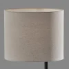 Adesso Wyatt Supercharger 22"H Desk Lamp, Beige/Black