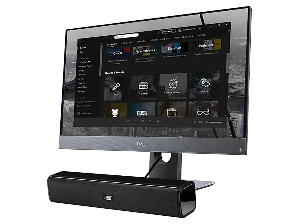 Adesso Xtream S5 - Sound bar - for PC - USB - 10 watt