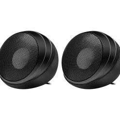 Adesso Xtream S4 USB-Powered Desktop Computer Speaker with Dynamic Sound - 5W x 2 - Works with Zoom, Microsoft Team, Skype, Webex and Google Meet