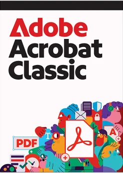 Adobe Acrobat Pro Classic, 3-Year License, Mac/PC, Product Key/Download