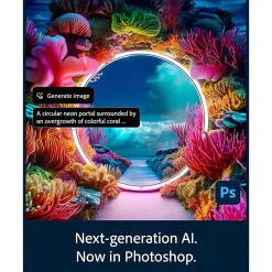 Adobe Creative Cloud Pro, 20+ creative apps plus 100GB Storage , 12-Month Subscription, PC/Mac, ESD