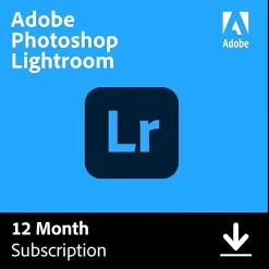 Adobe Lightroom 2025, 1 YR Subscription, Mac & Windows, Download