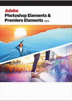 Adobe Photoshop Elements 2025 & Premiere Elements 2025 For Mac And PC, 3-Year Subscription