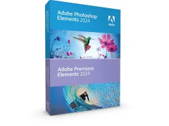 Adobe Photoshop & Premiere Elements, 2024, 1-Time Purchase, Product Key
