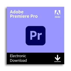 Adobe Premiere Pro, 2025, 1-Year Subscription, Mac/Windows, Download