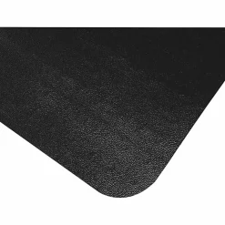 Advantagemat® Black Vinyl Rectangular Chair Mat for Hard Floor - 48