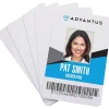 Advantus Blank PVC ID Cards - Printable - 2.13" x 3.38" Length - White - Polyvinyl Chloride (PVC) - 100 Pack