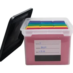 Advantus Letter And Legal File Tote, 18