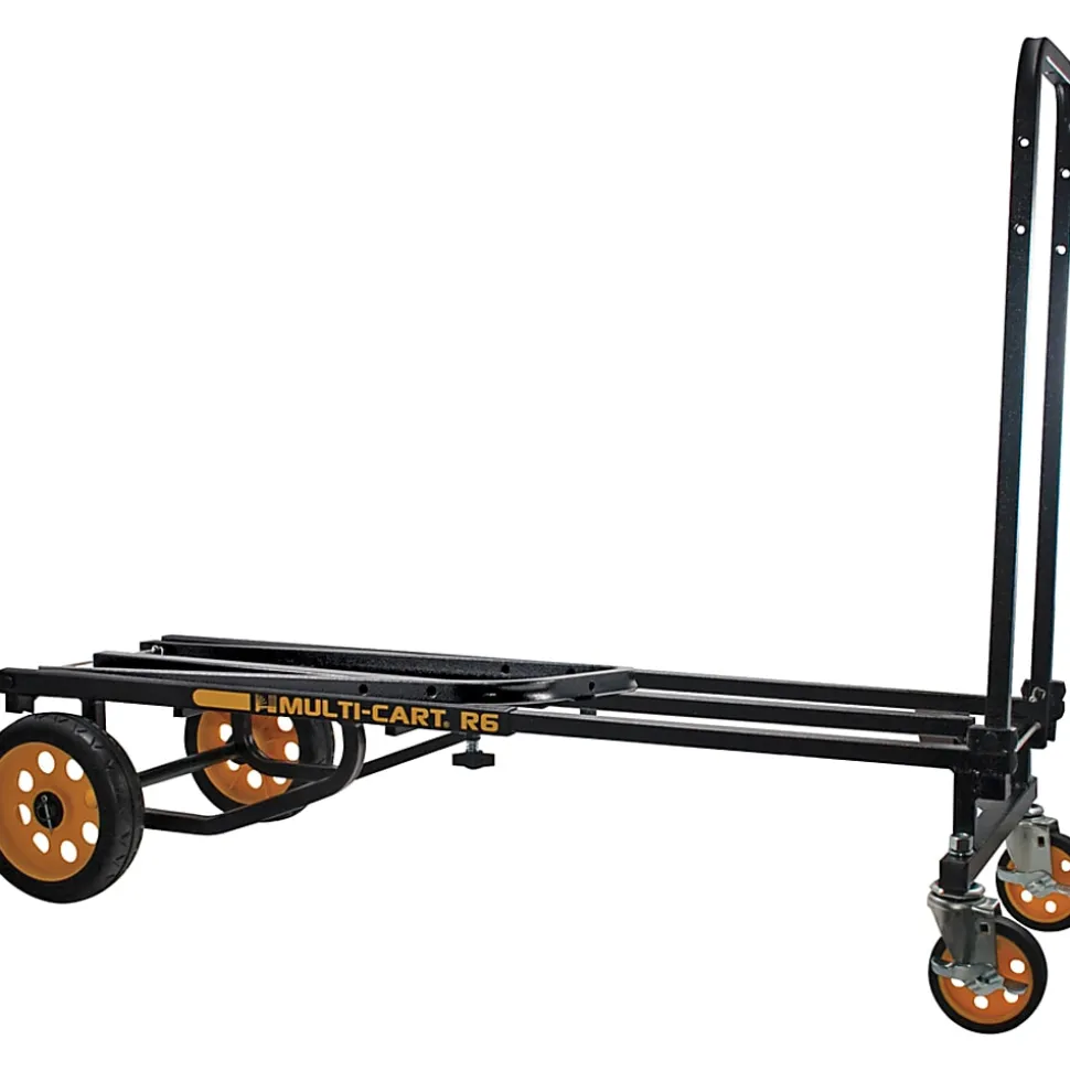 Advantus™ Multi-Cart® 8-in-1 Cart, 500 Lb Capacity, Black/Yellow