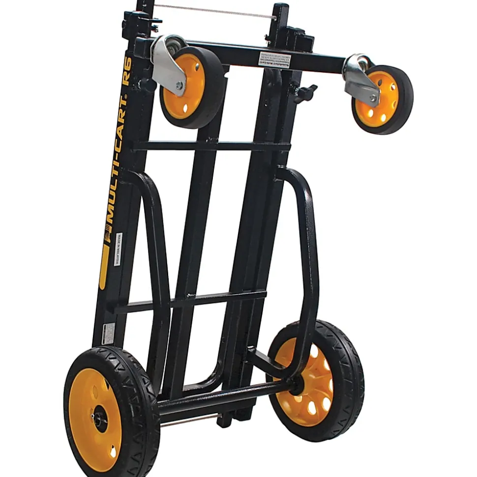Advantus™ Multi-Cart® 8-in-1 Cart, 500 Lb Capacity, Black/Yellow