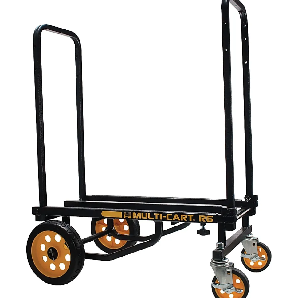 Advantus™ Multi-Cart® 8-in-1 Cart, 500 Lb Capacity, Black/Yellow