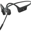 AfterShokz OpenComm - Headset - open ear - behind-the-neck mount - Bluetooth - wireless - NFC - slate gray