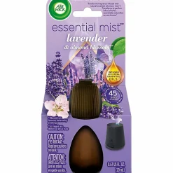 Air Wick Essential Mist Scented Diffuser Oil Refills - Oil - 0.7 fl oz (0 quart) - Lavender & Almond Blossoms - 45 Day - Long Lasting - 6 / Carton