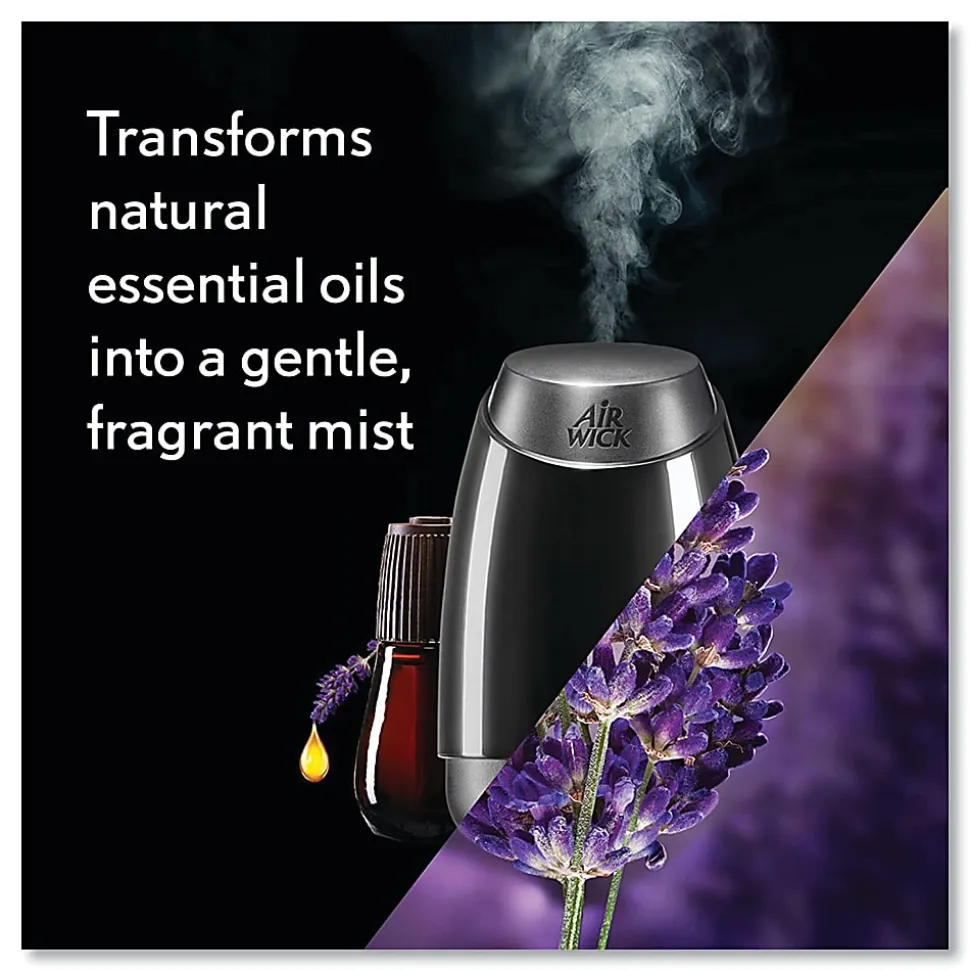 Air Wick® Essential Mist Starter Kit, Lavender And Almond Blossom, 0.67 Oz