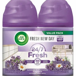 Air Wick® Freshmatic® Ultra Refill, 6.17 Oz, Lavender & Chamomile Scent, Pack Of 2
