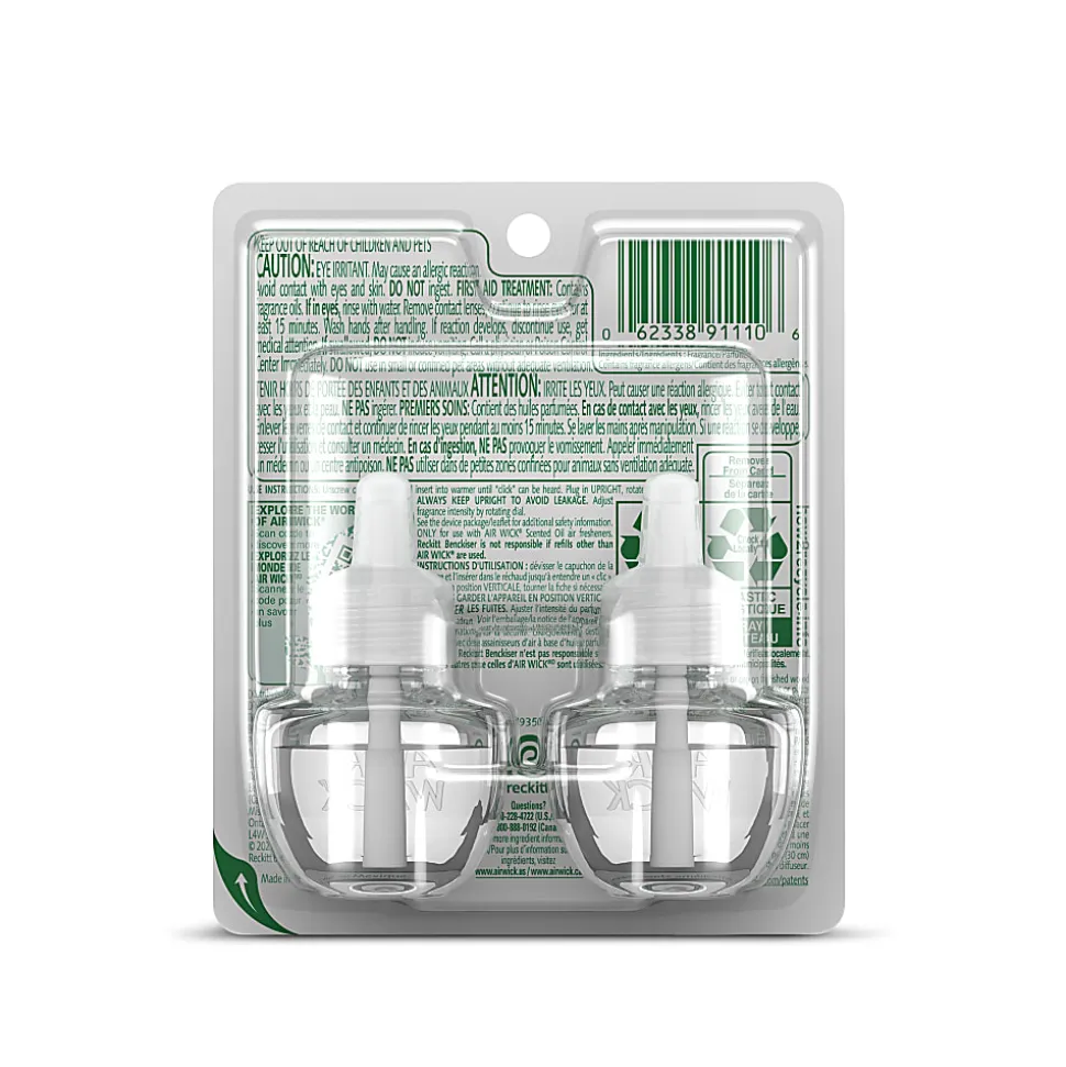 Air Wick® Life Scents™ Scented Oil Warmer Refill, 0.67 Oz, Paradise Retreat, Pack Of 2