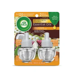 Air Wick® Life Scents™ Scented Oil Warmer Refill, 0.67 Oz, Paradise Retreat, Pack Of 2