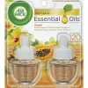 Air Wick Papaya Scented Oil - Oil - 0.7 fl oz- Hawaii Exotic Papaya, Hibiscus Flower - 60 Day - 12 / Carton