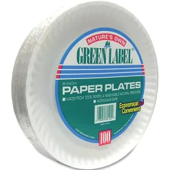 AJM Green Label Paper Plates, 9