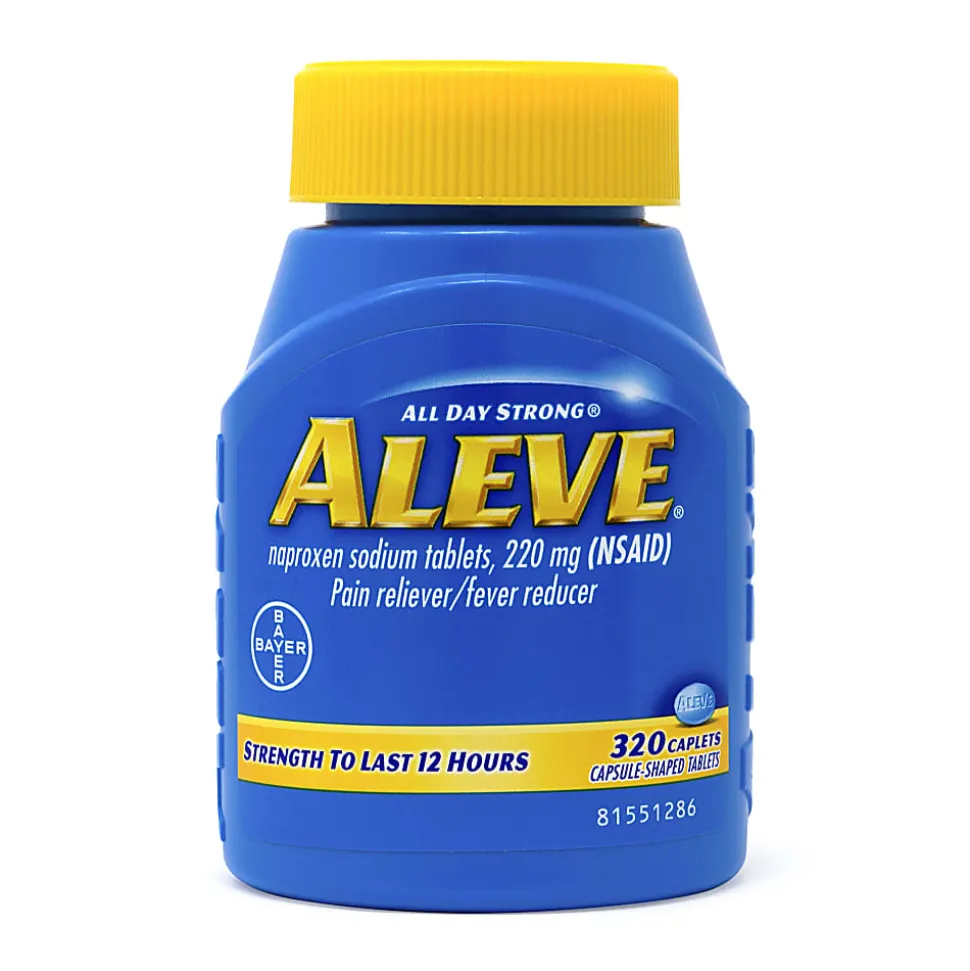 Aleve® All Day Strong Naproxen Sodium, 220mg, Bottle Of 320 Tablets