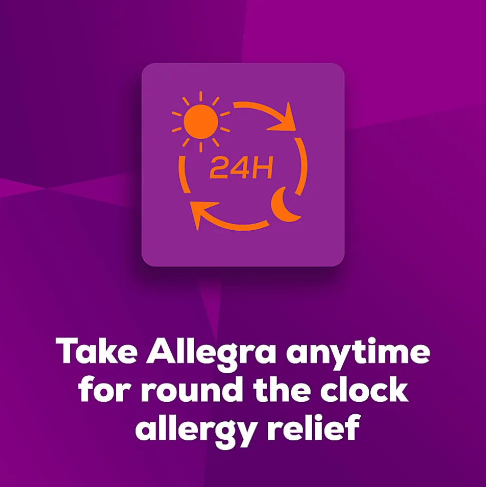 Allegra Adult Allergy Relief Tablets, Total Qty 5