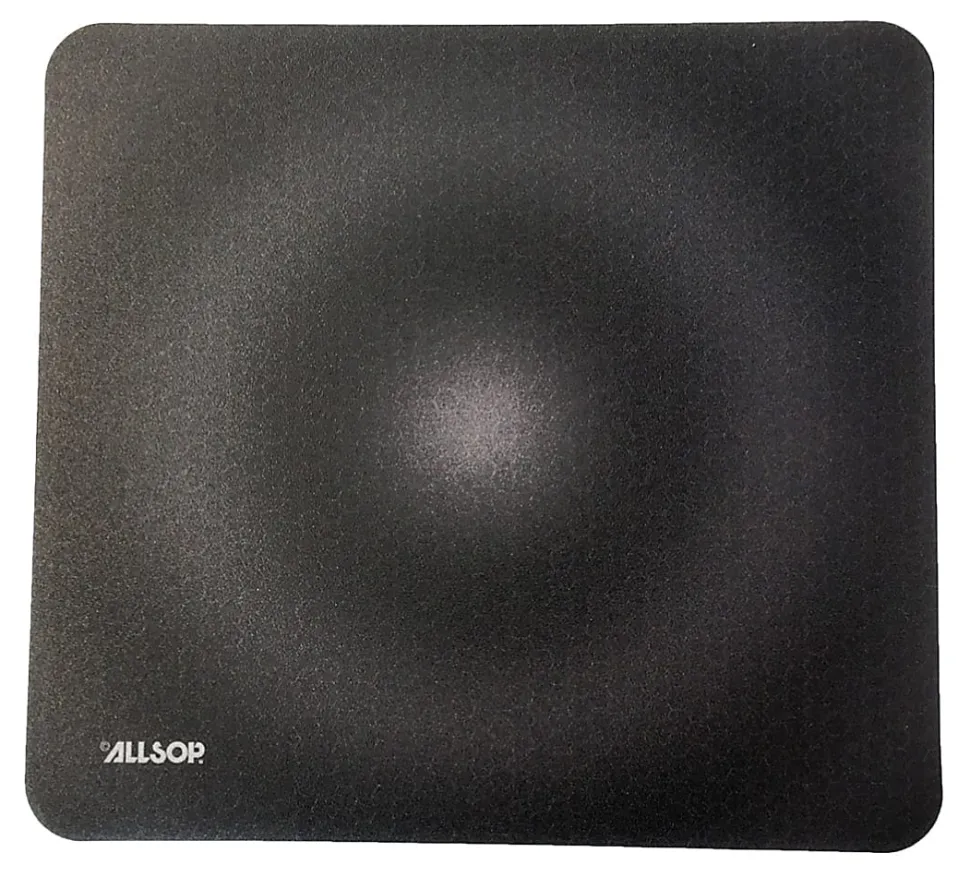 Allsop® Accutrack Slimline Mouse Pad, 0.16"H x 8"W x 8.5"D, Graphite