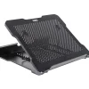 Allsop® Adjustable Metal Laptop Stand, 2-1/2"H x 13-7/16"W x 11-1/2"D, Black