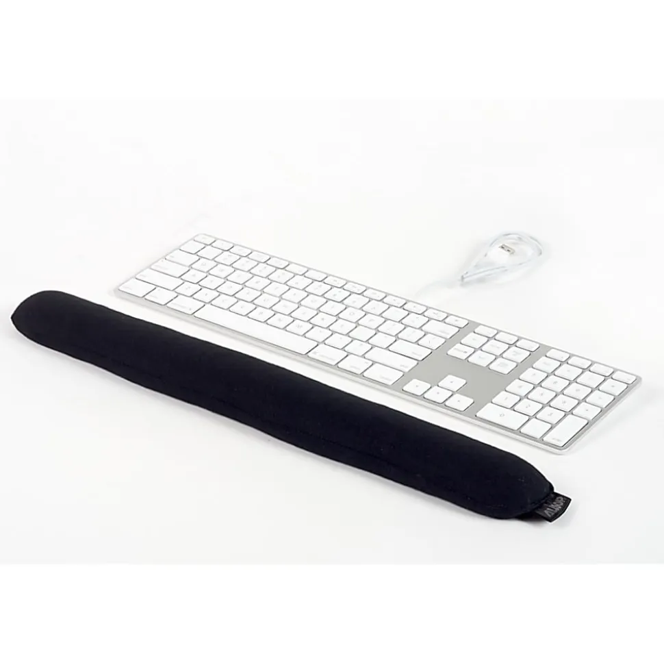 Allsop® Comfortbead Keyboard Wrist Rest, Black