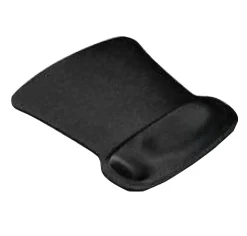 Allsop® Ergoprene Gel Mouse Pad, Black