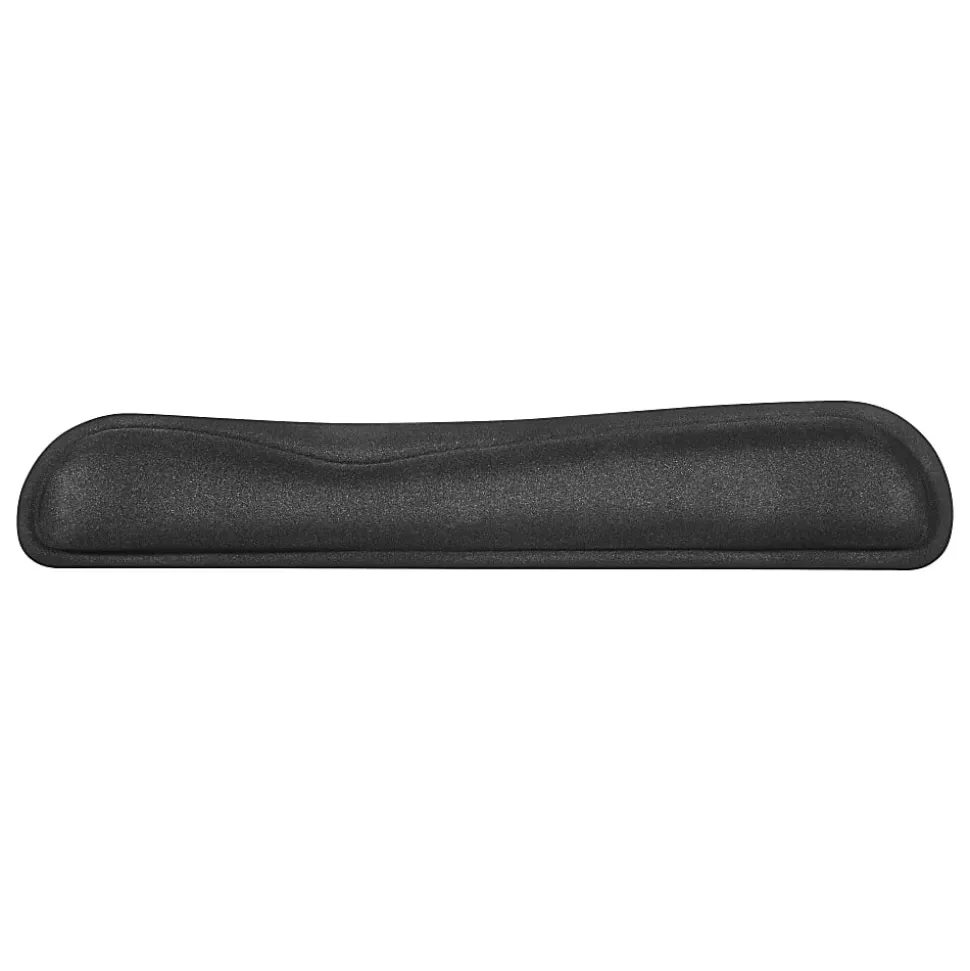 Allsop® Ergoprene Gel Wrist Rest, 4-13/16”L x 17-1/2”W x 1”H, Black, 30192