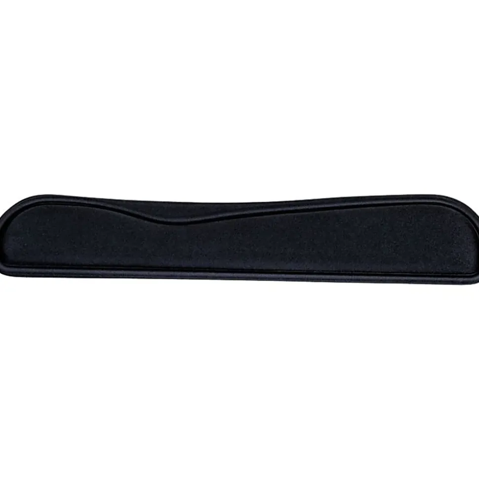 Allsop® Ergoprene Gel Wrist Rest, 4-13/16”L x 17-1/2”W x 1”H, Black, 30192