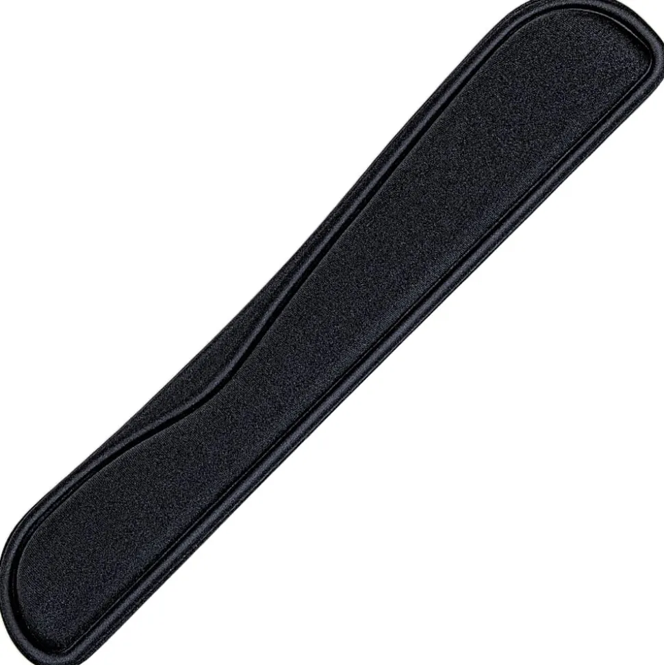 Allsop® Ergoprene Gel Wrist Rest, 4-13/16”L x 17-1/2”W x 1”H, Black, 30192