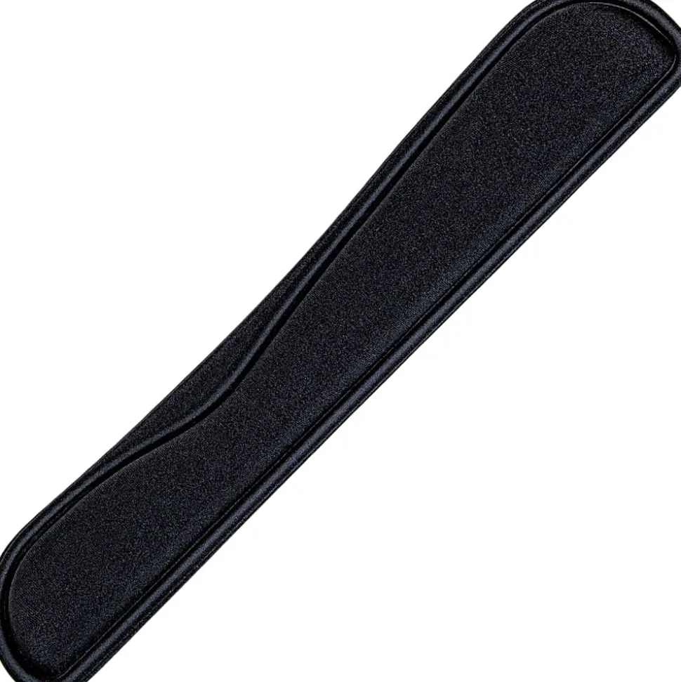 Allsop® Ergoprene Gel Wrist Rest, 4-13/16”L x 17-1/2”W x 1”H, Black, 30192