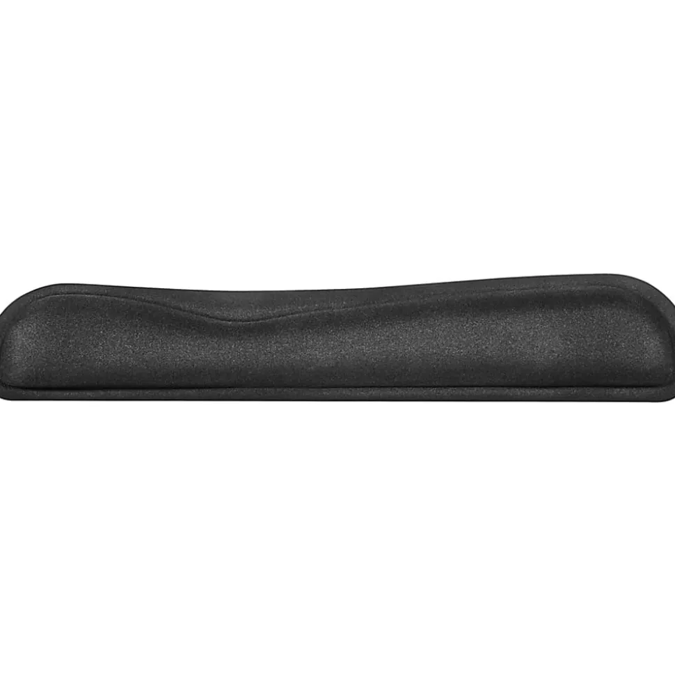 Allsop® Ergoprene Gel Wrist Rest, 4-13/16”L x 17-1/2”W x 1”H, Black, 30192