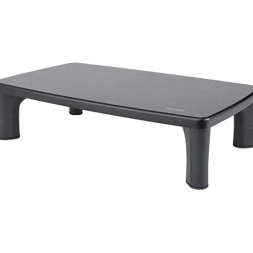 Allsop Hi-Lo Adjustable Monitor Stand, Black