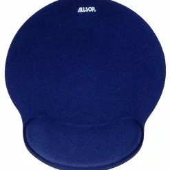 AllsopĀ® Memory Foam Mouse Pad, 0.25"H x 9.75"W x 11.5"D, Blue