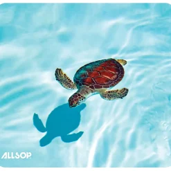 Allsop® Naturesmart™ Mouse Pad, 8.5" x 8", Turtle, Blue