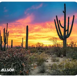 Allsop® Naturesmart Mouse Pad, 8" x 8-3/4", Saguaro