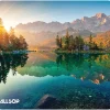 Allsop Naturesmart Mouse Pad, 8" x 8-3/4", Eibsee Lake, 32623