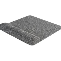 AllsopĀ® Premium Plush Memory Foam Wrist Rest, Mousepad, 1-7/8"H x 11-5/8"W x 11-13/16"D, Gray