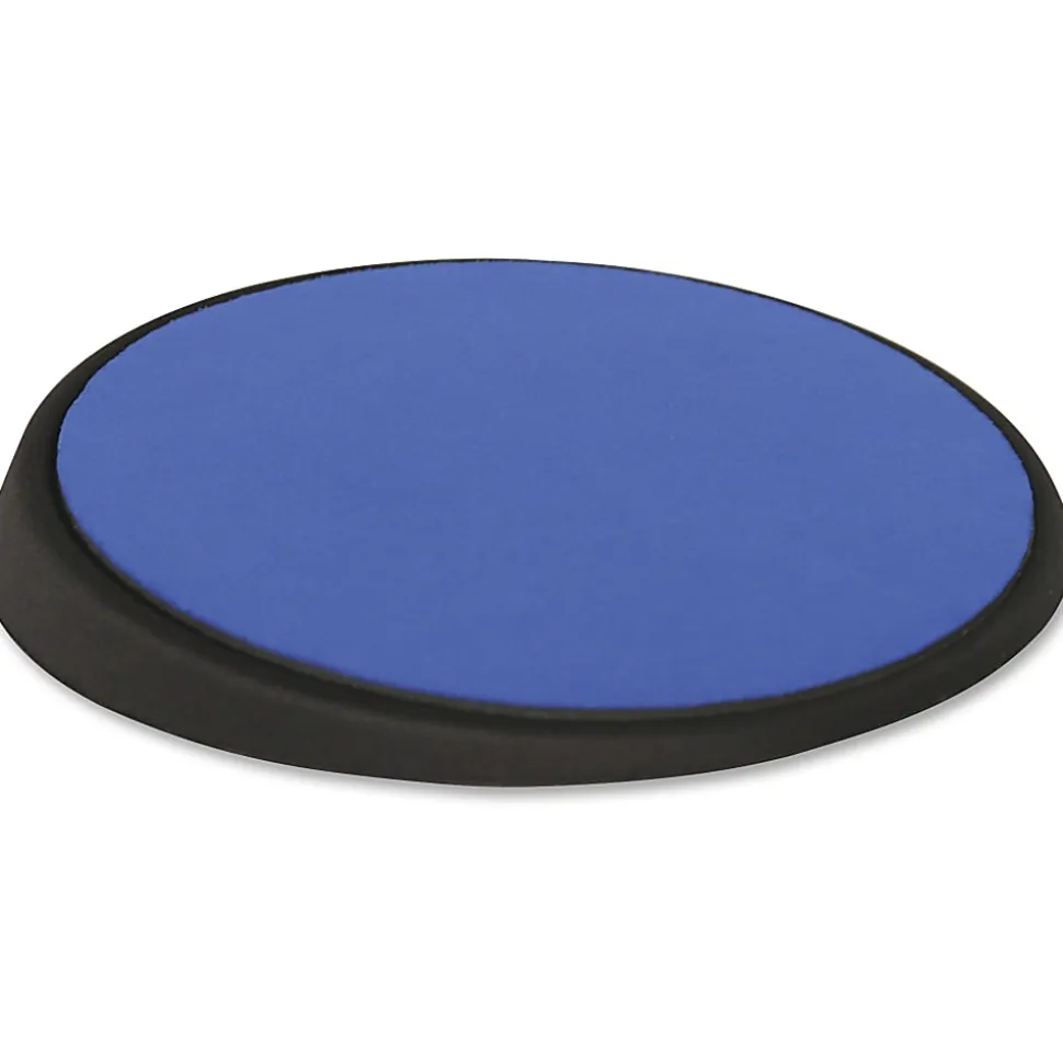 Allsop Wrist Aid Circular Mouse Pad, Blue