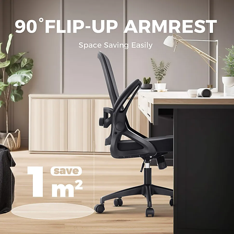 ALPHA HOME PHI VILLA Mesh Swivel Office Rocking Chair without headrest