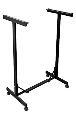 Alpine AdirOffice Expandable Blueprint Mobile Plan Center, 51”H x 29”W x 20-1/2”D, Black