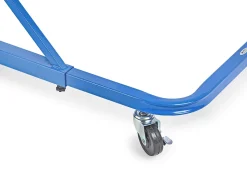 Alpine AdirOffice Large Blueprint Vertical File Rolling Stand, 46”H x 27”W x 28-1/2”D, Blue
