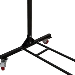 Alpine AdirOffice 1,000 Lb 2-Tier Steel Folding Chair Cart, 76-1/8