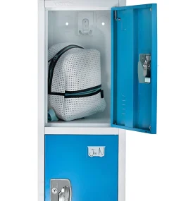 Alpine AdirOffice 4-Tier Steel Lockers, 72