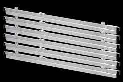 Alpine Aluminum AdirOffice 36” Hanging Clamps, 2-9/16” x 37-5/8”, Silver, Pack Of 6 Clamps