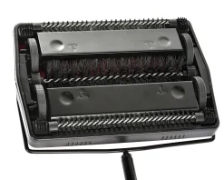 Alpine Manual Triple Brush Floor And Carpet Sweepers, Red, Pack Of 2 Sweepers